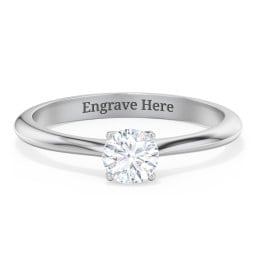Classic Solitaire Engagement Ring