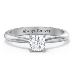 Classic Solitaire Engagement Ring