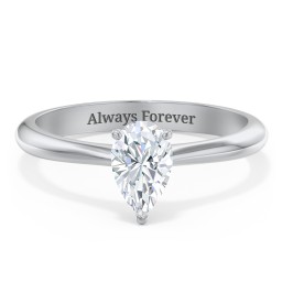 Classic Solitaire Engagement Ring