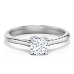 Classic Solitaire Engagement Ring – 9kt Yellow Gold