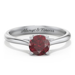 Classic Solitaire Engagement Ring