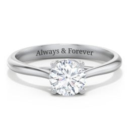 Classic Solitaire Engagement Ring