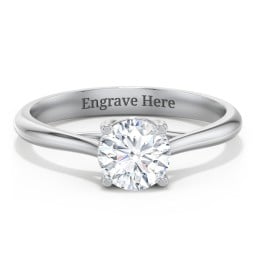 Classic Solitaire Engagement Ring
