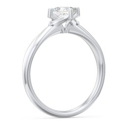 Classic Diamond Solitaire with 4 Prong Setting