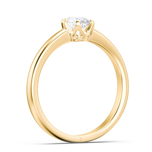 Classic 6-Prong Solitaire Diamond Engagement Ring