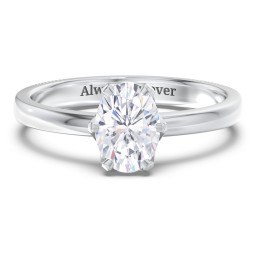 Classic 6-Prong Solitaire Diamond Engagement Ring