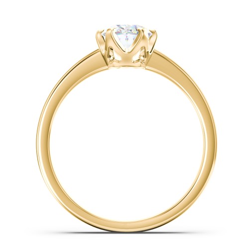Classic 6-Prong Solitaire Diamond Engagement Ring