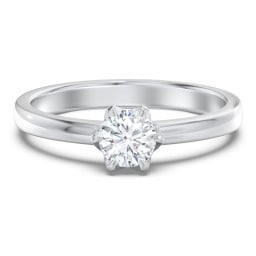 Classic 6-Prong Solitaire Diamond Engagement Ring