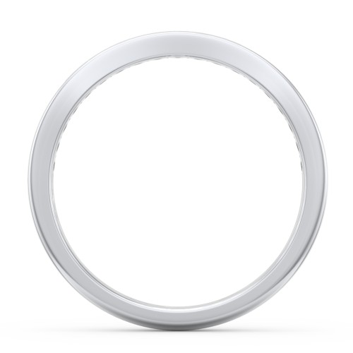 Curved Half Eternity Diamond Band