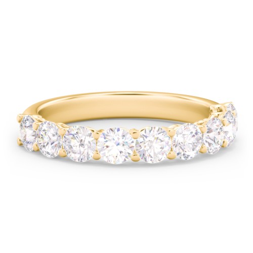 Classic Shared Prong Half Eternity Wedding Band - 1 1/2 ct. tw.