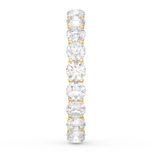 Classic Shared Prong Eternity Wedding Band - 2 ct. tw. – 9kt Yellow Gold with Lab Diamonds