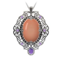 Murdoch Mysteries - Oval Cabochon Pendant