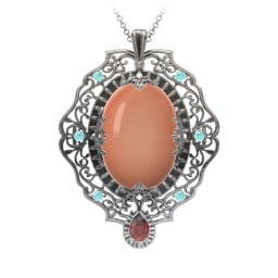 Murdoch Mysteries - Oval Cabochon Pendant