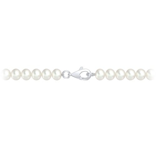 Freshwater Pearl Bracelet with Silver Clasp