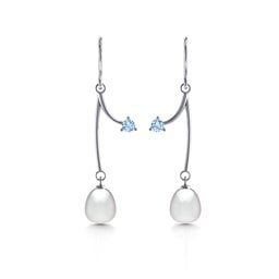 Freshwater Pearl Vine Earrings