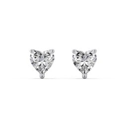 Heart Stud Earrings