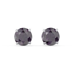 1 Carat Solitaire Stud Earrings