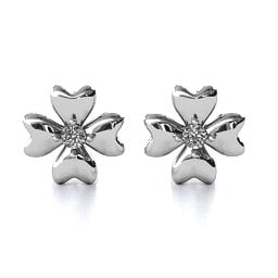 Four Heart Clover Earrings