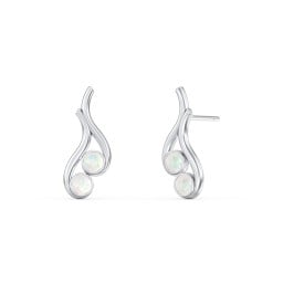 Multi Stone Raindrop Earrings