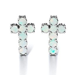 "I Believe" Cross Earrings