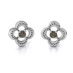 Shimmering Clover Earrings