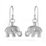 Elephant Earrings – Sterling Silver