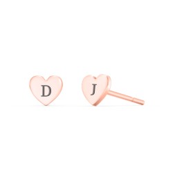Heart Shape Stud Earrings