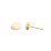 Cloud Shape Stud Earrings – 9kt Yellow Gold