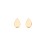 Raindrop Stud Earrings – 9kt Yellow Gold