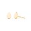 Raindrop Stud Earrings – 9kt Yellow Gold