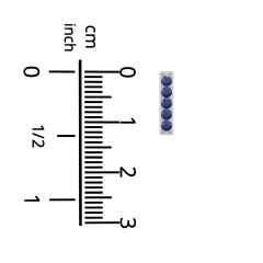 Petite Bar Single Stud with Accents