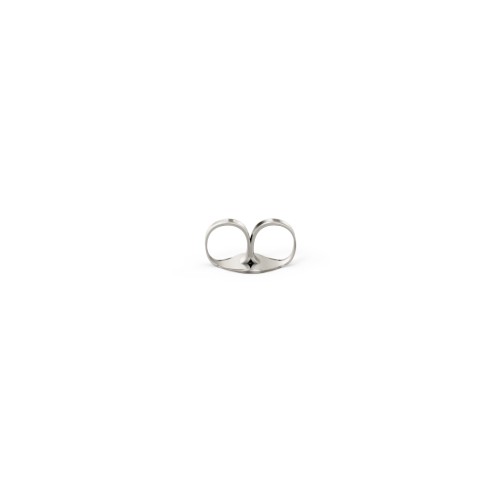 Mini Spike Single Stud – 9kt White Gold