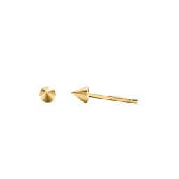 Mini Spike Stud Earrings in 9K Solid Yellow Gold