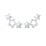 Cluster Star Earrings – Sterling Silver