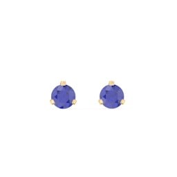 Birthstone Martini Stud Earrings