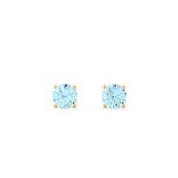 Classic Birthstone Stud Earrings