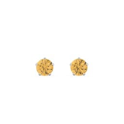 5 Prong Birthstone Stud Earrings