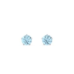 5 Prong Birthstone Stud Earrings