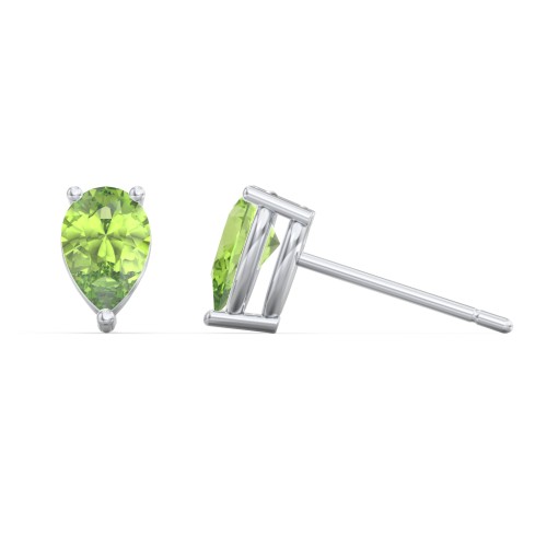 Classic Pear Cut Stud Earrings