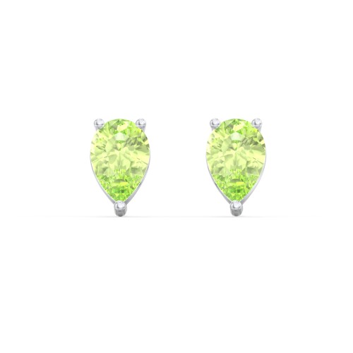 Classic Pear Cut Stud Earrings