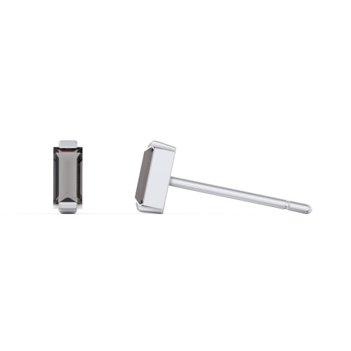 Classic Baguette Cut Stud Earrings