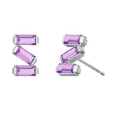 Baguette Scatter Stud Earrings