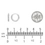 Small Sterling Silver Endless Hoop Earrings