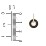 Pavé Drop Studs with Spinning Enamel Discs – 18K Gold Plated Silver