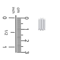 Grooved Rectangular Huggie Earrings