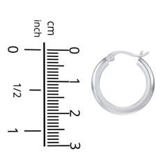 Classic Tube Hoop Earrings