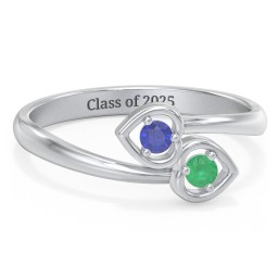 Double Heart Bypass Ring