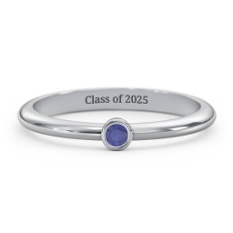 Classic Bezel Set Ring