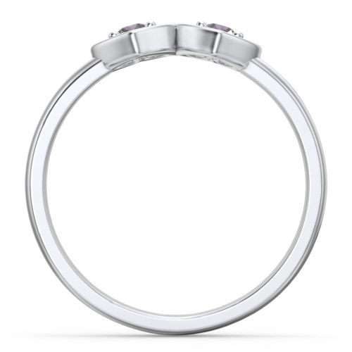 Kissing Hearts Ring