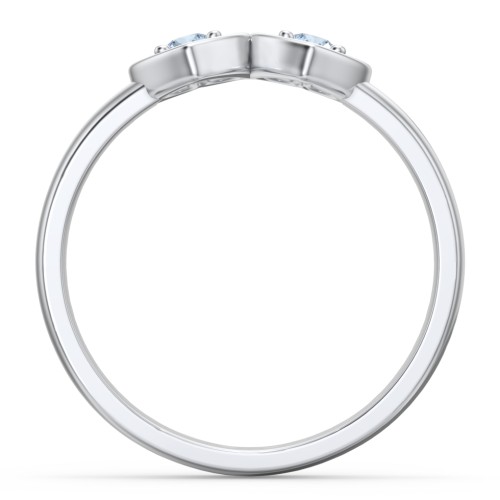 Kissing Hearts Ring